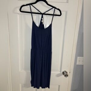 LOFT Dark Blue Dress